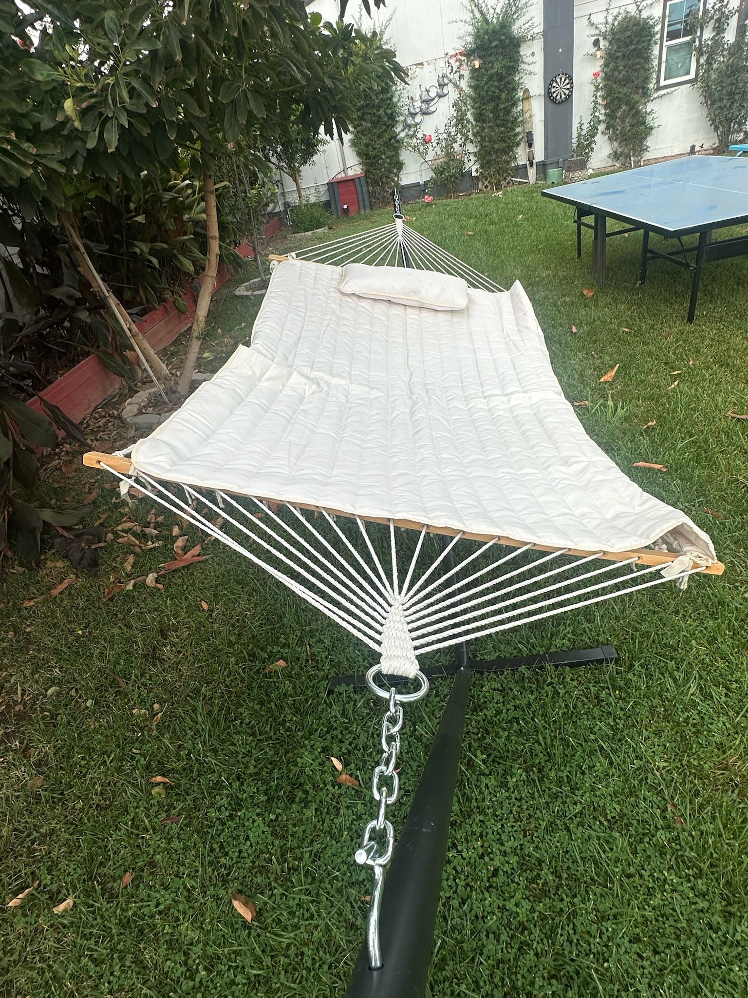 2 Person Spreader Bar Hammock with Stand